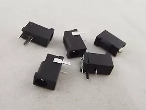 10pcs Connector 3.5 x 1.35mm Female Socket DC Power Supply 3 Pin PCB Panel Mount - Picture 1 of 8