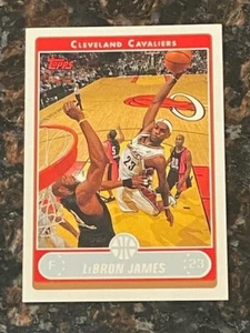 2006-07 Topps Lebron James #123 Cavaliers - Picture 1 of 2