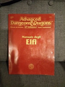 Manuale Degli Elfi - Advanced Dungeons&Dragons - Foto 1 di 2