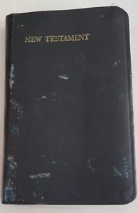 The New Testament Pocket Size Collins' Clear-Type Press in England 1943'/buon cd - Foto 1 di 13