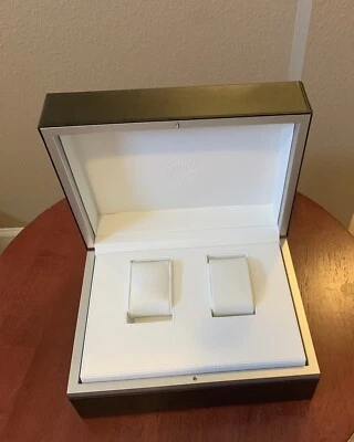 Large IWC Watch Display Box With Space For Two Watches. - Image 1 of 3