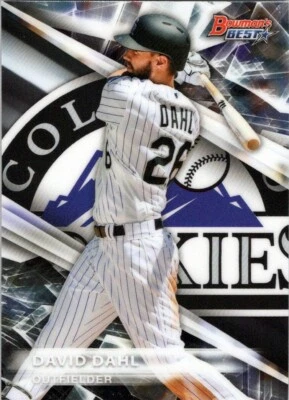 2016 Bowman's Best Top Prospects #TP32 David Dahl Colorado Rockies - Image 1 of 2