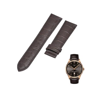 Correa de cuero marrón 21 mm para Tissot Chemin des Tourelles T0994073644700 - Imagen 1 de 7
