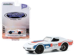 1972 CHEVROLET CORVETTE "BFGOODRICH" 1/64 DIECAST MODELLAUTO GREENLIGHT 39040 F - Bild 1 von 1