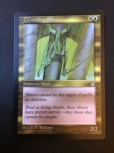 X1, Crystalline Sliver, Mtg, Magic The Gathering - Picture 1 of 2