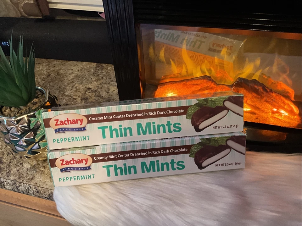 2-pack Thin Mints - Dark Chocolate Covered Peppermint Candy  American Made Candy - Image 1 of 1