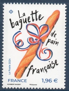 TIMBRE 5776 NEUF XX - BAGUETTE DE PAIN ENTOUREE DU DRAPEAU FRANCAIS - TTB - Imagen 1 de 1