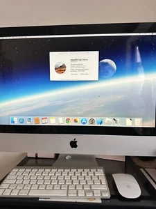 Apple iMac 21,5 pollici 3,06 GHz i3 8 GB RAM 500 GB HDD metà 2010 tastiera e mouse - Foto 1 di 4