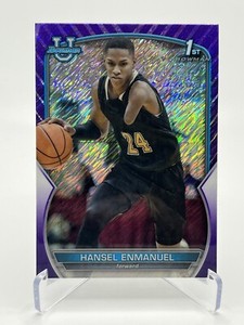 2022-23 Bowman U Hansel Enmanuel Purple Shimmer 1st Bowman 