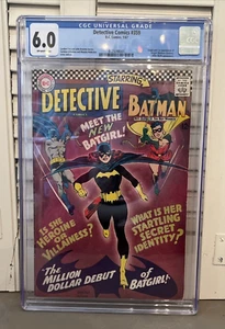 Detective Comics #359 (DC Comic enero 1967) CGC 6,0 primera BATGIRL - Imagen 1 de 6