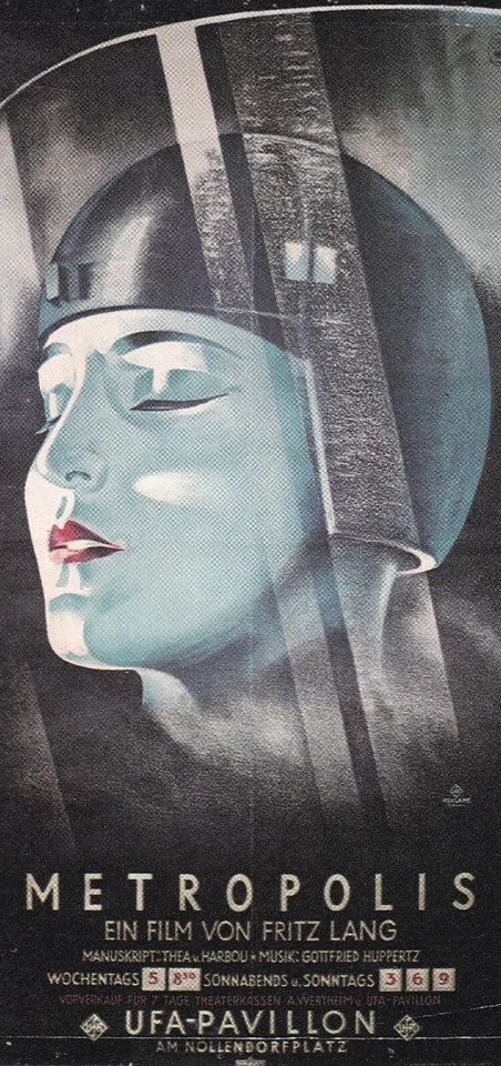 Metropolis (Fritz Lang, 1926) - Mini Film Poster/Book Clipping - Bild 1 von 1
