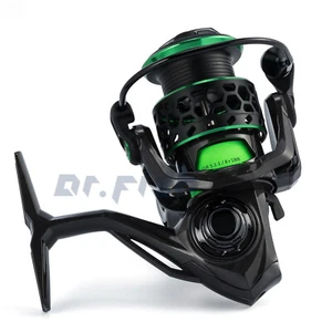 Carrete giratorio de pesca 1000S-1500 carrete de aluminio cuerpo de fibra de carbono ultraligero - Imagen 1 de 9