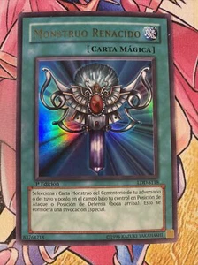 Monster reborn LDD-S118 Ultra Rare 1st Edition Spanish LP (SO) - Picture 1 of 8