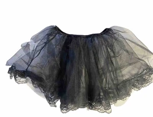 Black Tulle Skirt Girls Size M - Picture 1 of 2