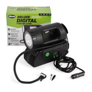 SLIME 40067-95 DELUXE DIGITAL TYRE INFLATOR Druckluftkompressor 12V 6,83bar - Bild 1 von 4