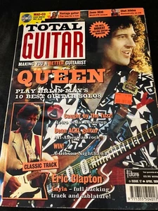 LIBRO DE GUITARRA: REVISTA TOTAL DE GUITARRA QUEEN ERIC CLAPTON EDICIÓN 17 DE ABRIL DE 1996 - Imagen 1 de 5