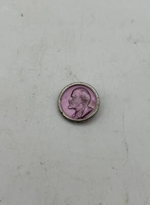Soviet Union Vladimir Lenin Communist Party USSR Pin Badge Vintage 0.6” - Picture 1 of 2