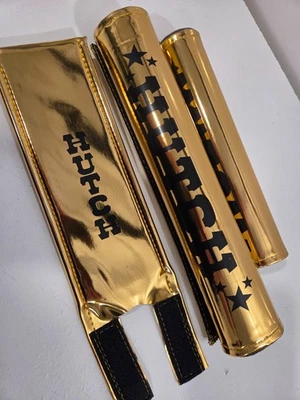 Juego de almohadillas BMX Hutch Gold Old School Foto 1 de 3