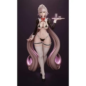 1/24 75mm 3D Print Model Kit Modern Nudes Beautiful Girl Woman Waiter Unpainted - Picture 1 of 2