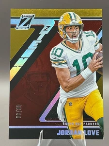 JORDAN LOVE #18 Z-Team Insert ROJO Limited #'d 48/50 PACKERS 2024 Panini Zenith - Imagen 1 de 5