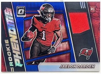 2021 DONRUSS OPTIC JAELON DARDEN ROOKIE PHENOMS RELIC/PATCH RED PRIZM #RPH-34 NM - Image 1 of 2