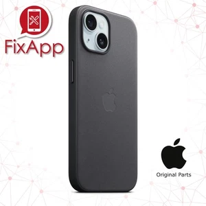 100% ORIGINALE APPLE IPHONE 15 - COVER CUSTODIA UFFICIALE MAGSAFE IN TESSUTO - Afbeelding 1 van 6