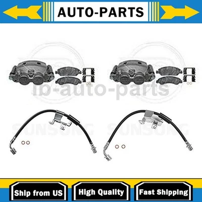 Pinza de freno delantera con mangueras lado conductor pasajero se adapta a Chevrolet Avalanche_ Foto 1 de 4