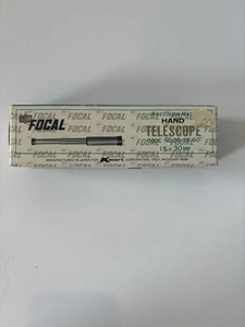Vtg Kmart FOCAL Zoom Hand Telescope 15x30mm ORIG BOX Instructions Japan - Picture 1 of 13