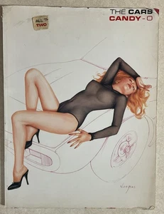 1979 The Cars Candy-O Songbook w/Lyrics Paperback by Lido Music Inc-Vargas Cover - Picture 1 of 7