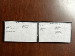 Phish Live Cassette 11/3/94 The Mullins Center, UMASS Amherst, MA Set 1 & 2 - Bild 1 von 3