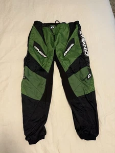 Vintage Oneal Motorcross racing pants green size 36 fox - Foto 1 di 14
