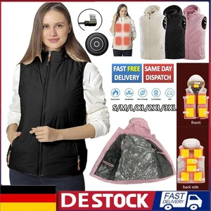11 Zonen USB Beheizbare Heizjacke Heizweste Mantel Beheizte Warm Jacke Unisex  - Bild 1 von 21