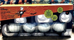 Neu - Disney Halloween Jack Skellington musikalisch animierte Lichterkette - 8 Lichter - Bild 1 von 15