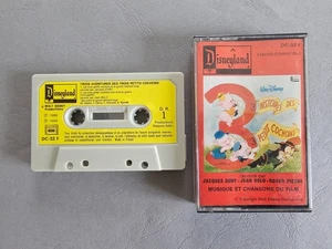 🎧 Cassette audio / K7 / Audio Tape - 3 trois petits cochons Disney Disneyland🎧 - Picture 1 of 12
