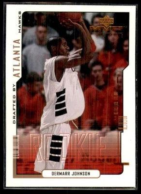 2000-01 Upper Deck MVP DerMarr Johnson RC Atlanta Hawks #203 - Image 1 of 2