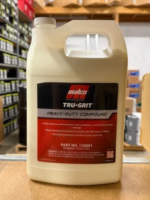 Compuesto de alta resistencia MALCO TRU-GRIT 120001 galones Foto 1 de 3