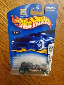 Hot Wheels Tire Fryer Blue 2003 First Editions C3 - Picture 1 of 2
