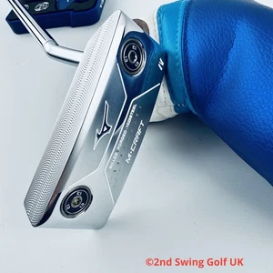 Mizuno Golf M Craft IV White Satin Putter - 34 Inch - Length with Weights Kit - Picture 1 of 12