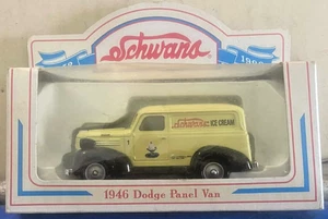 Schwans alter #1 1946 Dodge Kastenwagen Lledo 1999 neuwertig in Box - Bild 1 von 3