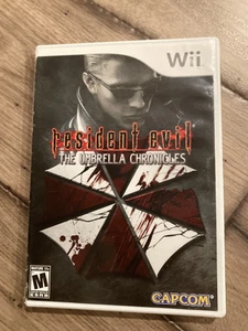 Resident Evil The Umbrella Chronicles (Nintendo Wii, 2007) SIN MANUAL - Imagen 1 de 5