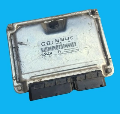 03 04 Ordenador de control del motor Audi TT ECU ECM PCM 8N0 906 018 ck OEM Foto 1 de 2