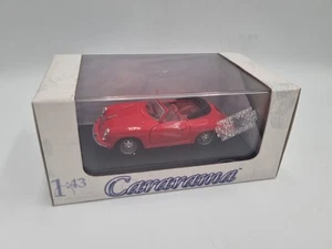 CARARAMA Hongwell 1:43 PORSCHE 356B COUPÉ Red Convertible Series No. 143 - Picture 1 of 7
