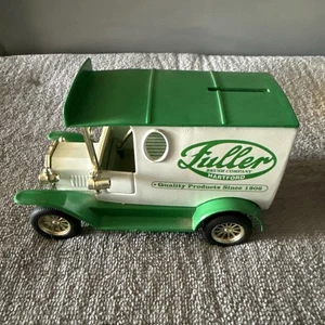 Golden Wheels Fuller Brush Company Die Cast Truck Coin Bank. No Box or Key - Picture 1 of 9