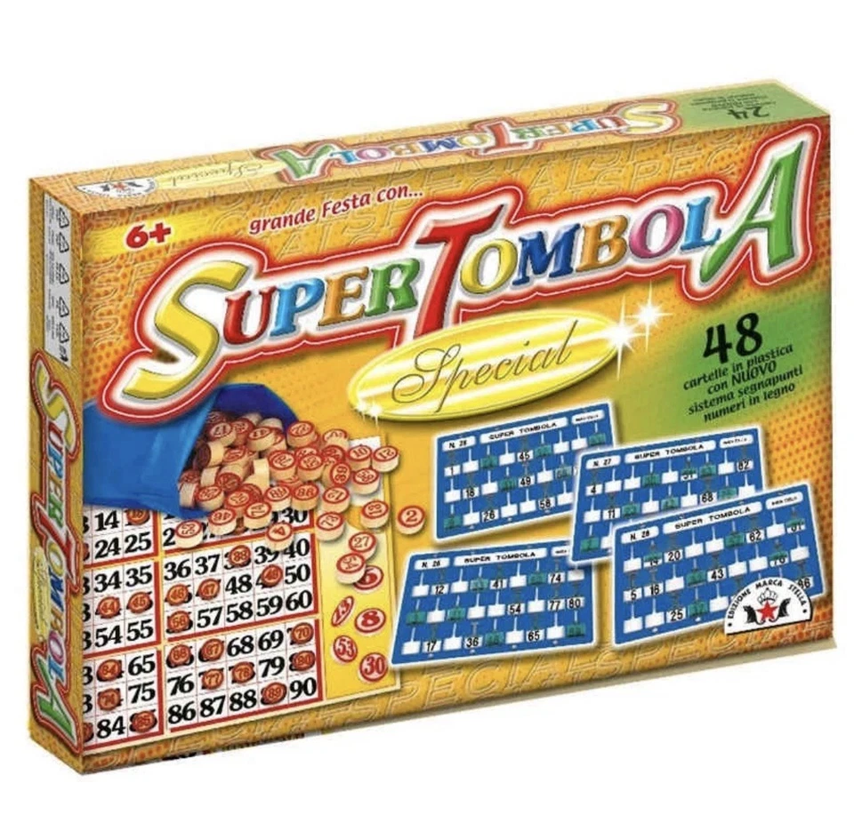SUPER TOMBOLA SPECIAL 48 CARTELLE - Immagine 1 di 1