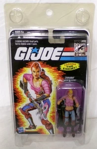 GI Joe 25 Aniversario 2011 SDCC Exclusivo Dreadnok Zarana 3.75" Figura Sellada - Imagen 1 de 4