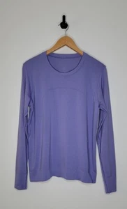 Lululemon Swiftly Tech Relaxed Fit Long Sleeve Shirt Women's Size 8/10? Purple - Picture 1 of 7