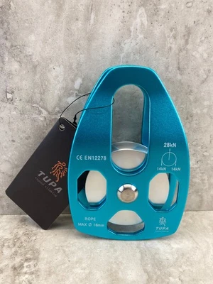 Polea grande 28KN con placa giratoria - Sistema de aparejo de transporte de arborista de escalada Foto 1 de 4