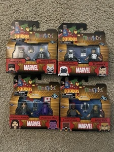 Marvel Minimates Serie 75 Defenders Set Completo con Costruisci un Personaggio "Quake" - Foto 1 di 1