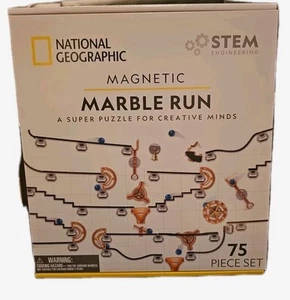 National Magnetic Marble Run 75 Pezzi Set Costruzioni STEM per Bambini - Scatola Aperta - Foto 1 di 4