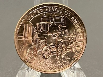 2025 D AMERICAN INNOVATION $1 COIN MICHIGAN 1 COIN U.S. MINT UNCIRCULATED. - Image 1 of 2